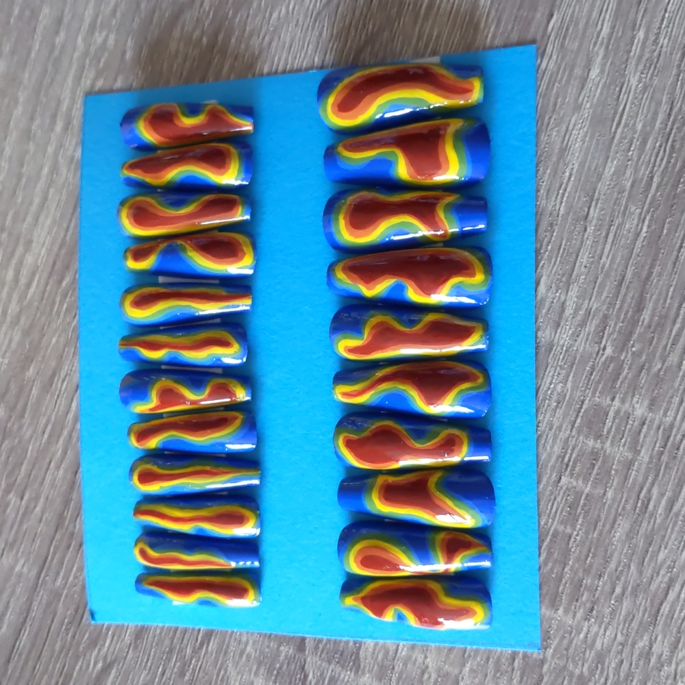 Thermal Press On Nails